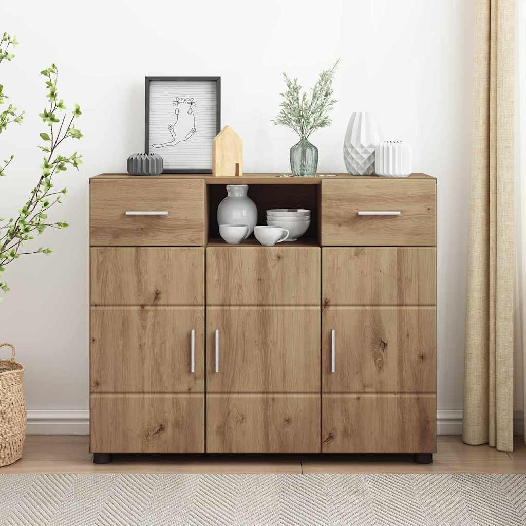 Tv Cabinet With Drawer 100.5 X 39 X 30 Cm Engineered Wood