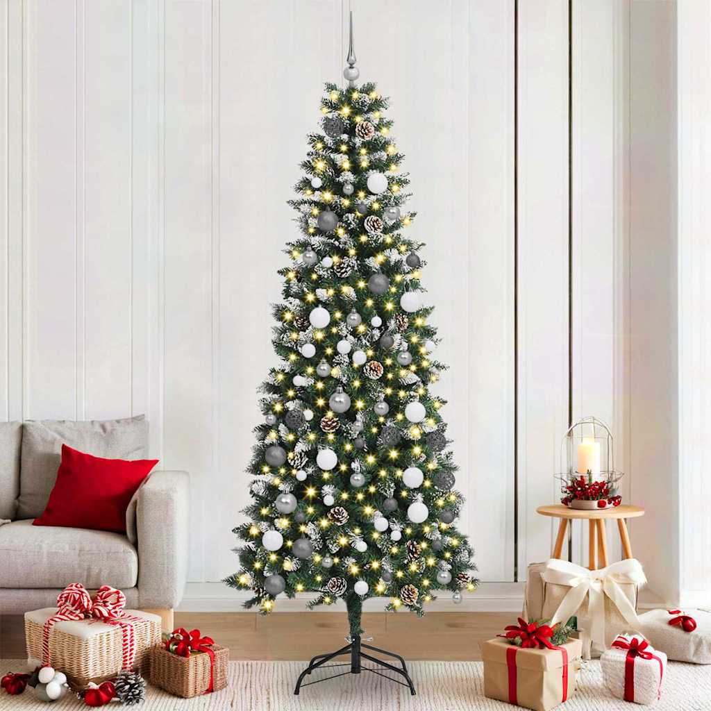 Artificial Christmas Tree With Stand Green Pvc