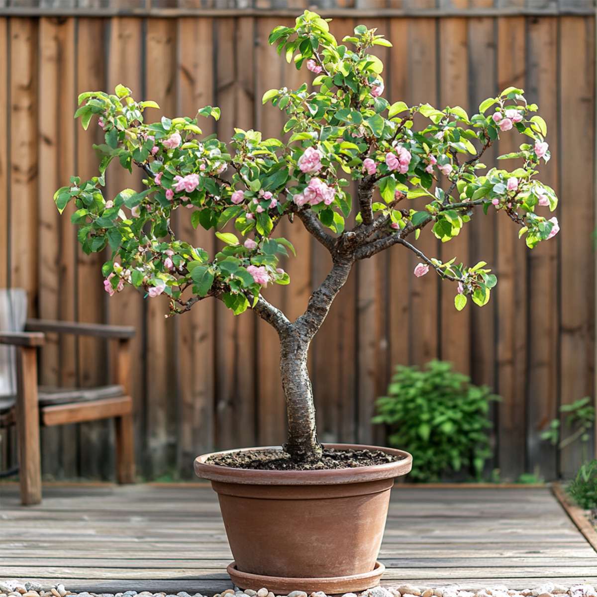 Florastore Peach Tree - Prunus 'Bonanza' - Height 60-70Cm - ⌀15Cm