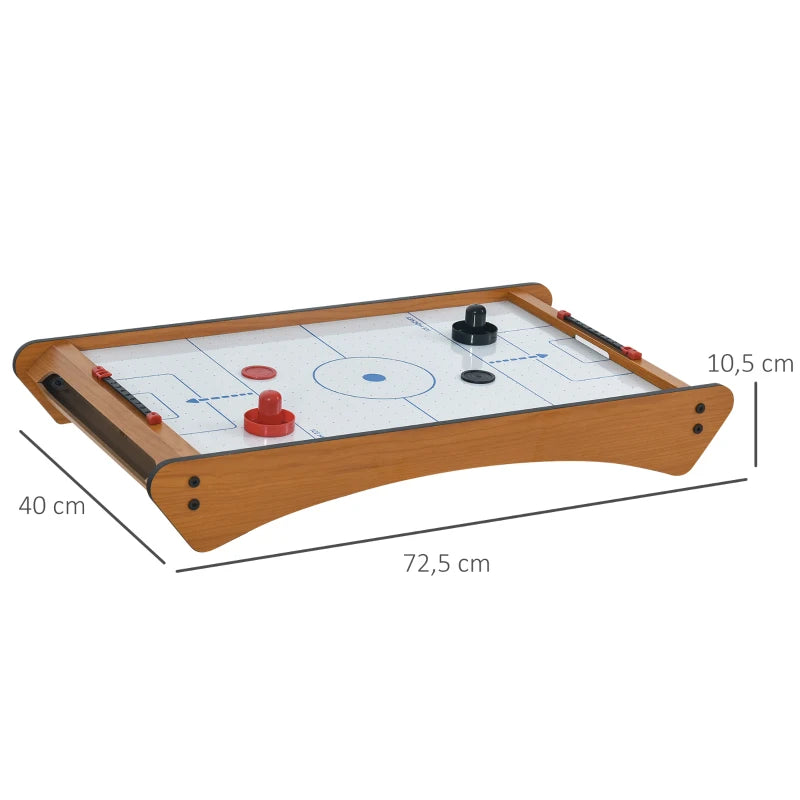 2.5FT Tabletop Air Hockey Wooden Game Table
