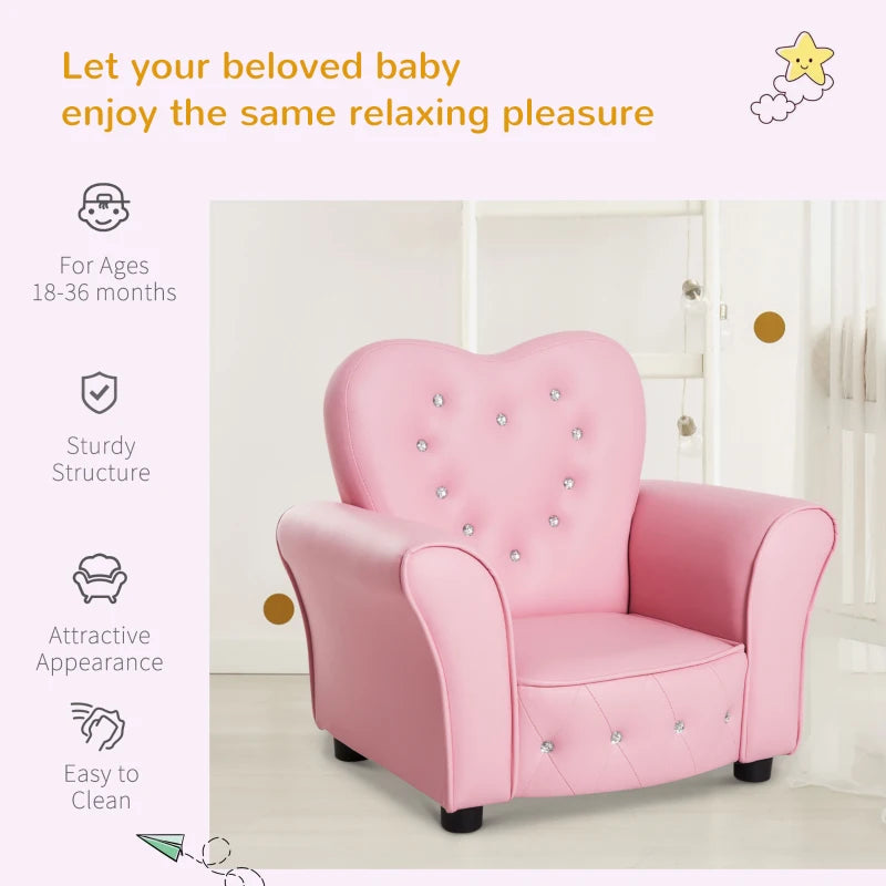 Playroom Armchair,Pink