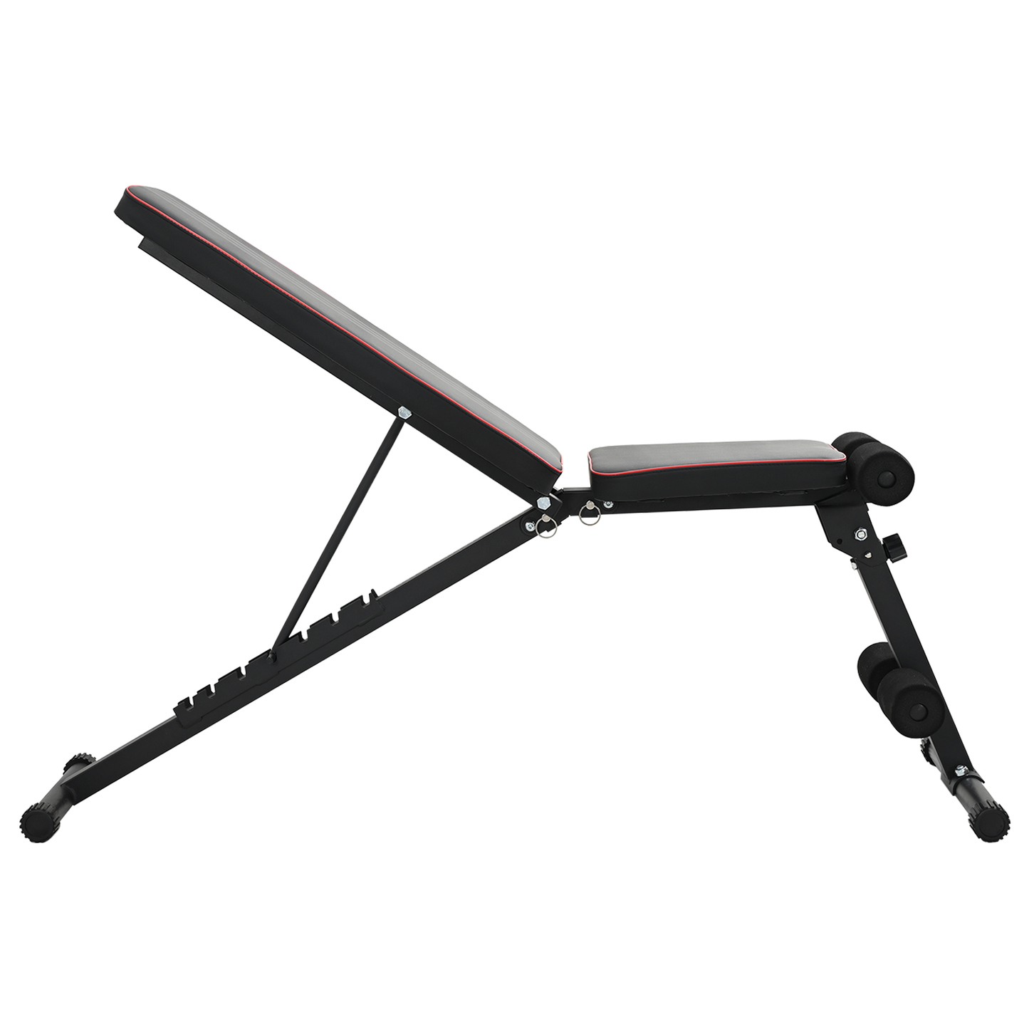 Adjustable Weight Bench Foldable 230 Kg Black Steel