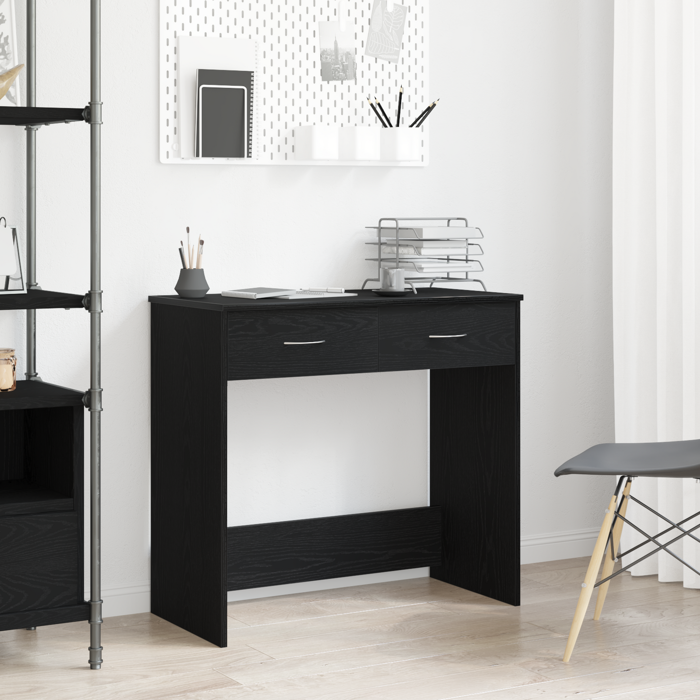 Desk 80X40X75 Cm Engineered Wood