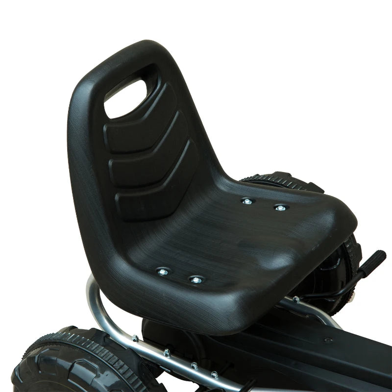 HOMCOM Children Pedal Go Kart Kids Ride On Bike Toy Manual Racing Rider