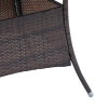 Outsunny 7 Pcs Rattan Dining Set-Brown