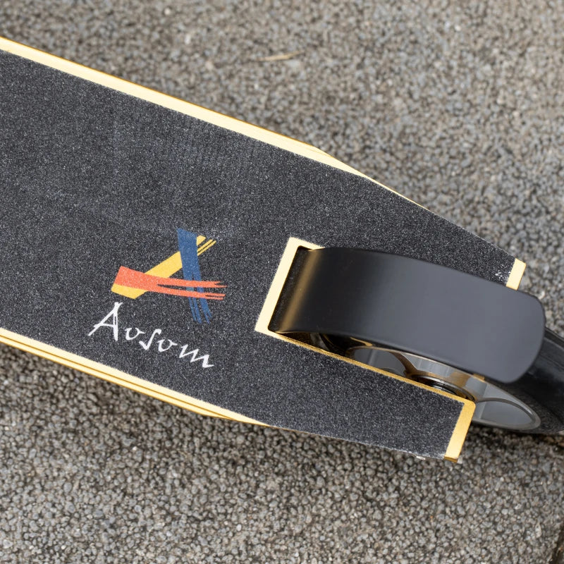HOMCOM Stunt Scooter, Entry Level Tricks Scooter with Lightweight Aluminium Deck and ABEC 7 Bearing, for 14+ Beginners