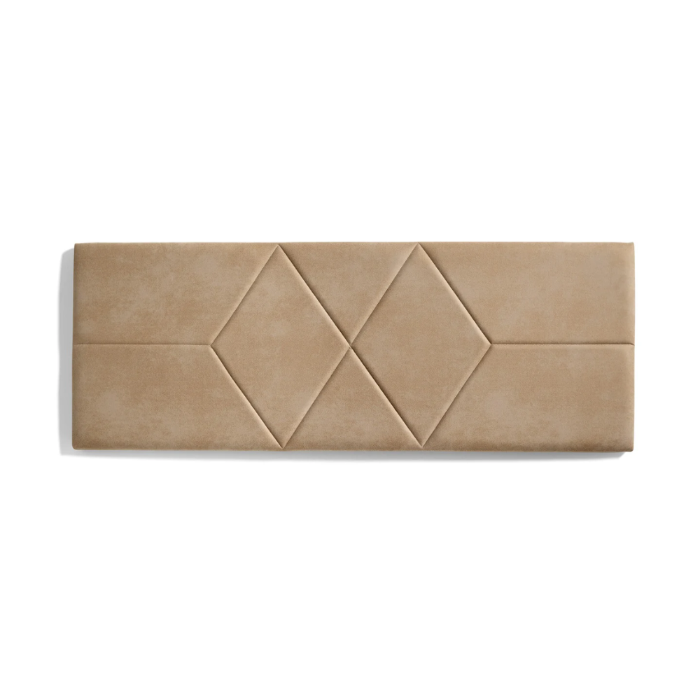 Rhombus Fabric Headboard