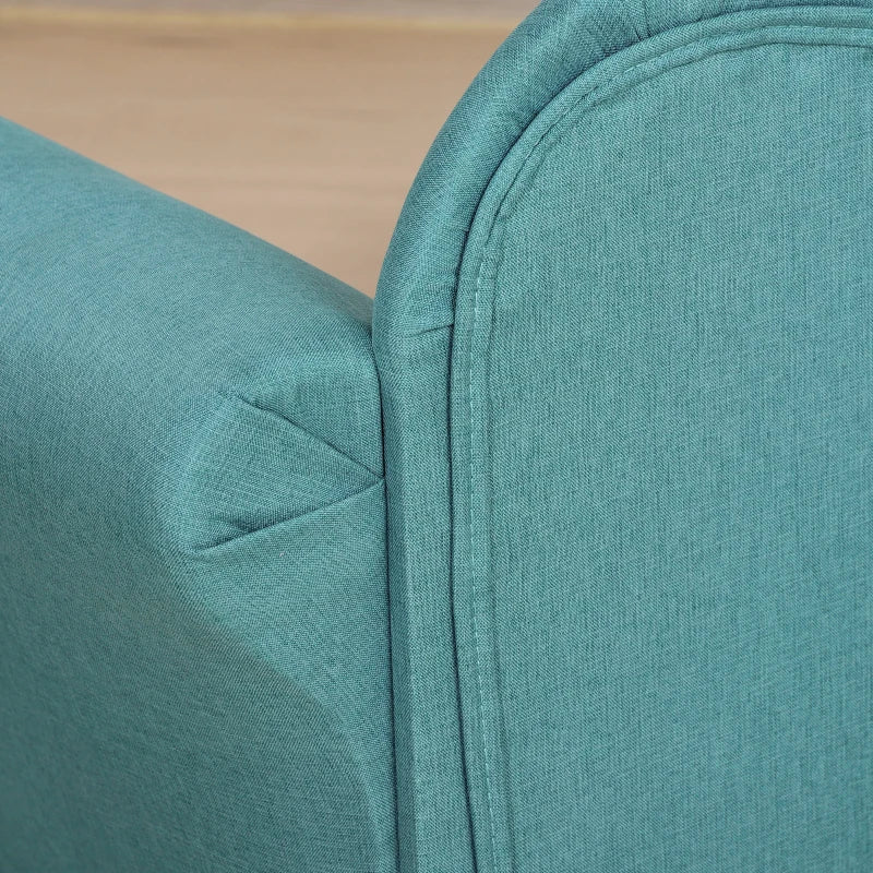 Kids Lounge Seater with Storage Compartment, Light Blue