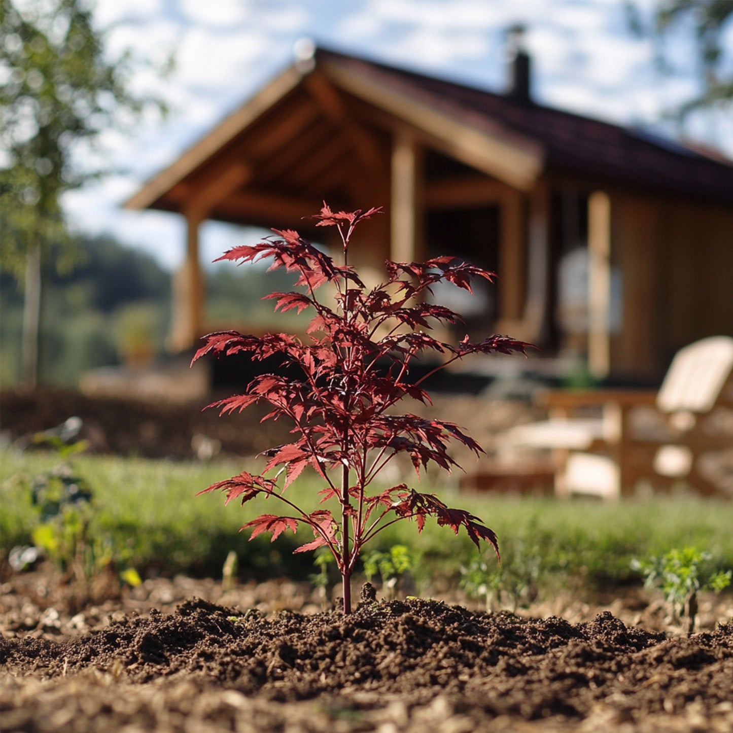 Japanese maple - Acer palmatum 'Atropurpureum'
