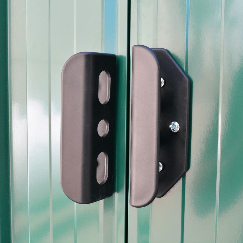Garden Storage Shed Metal 204X132X186 Cm