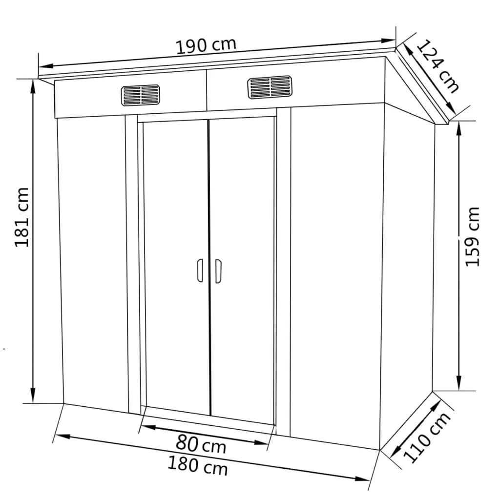 Garden Shed Metal