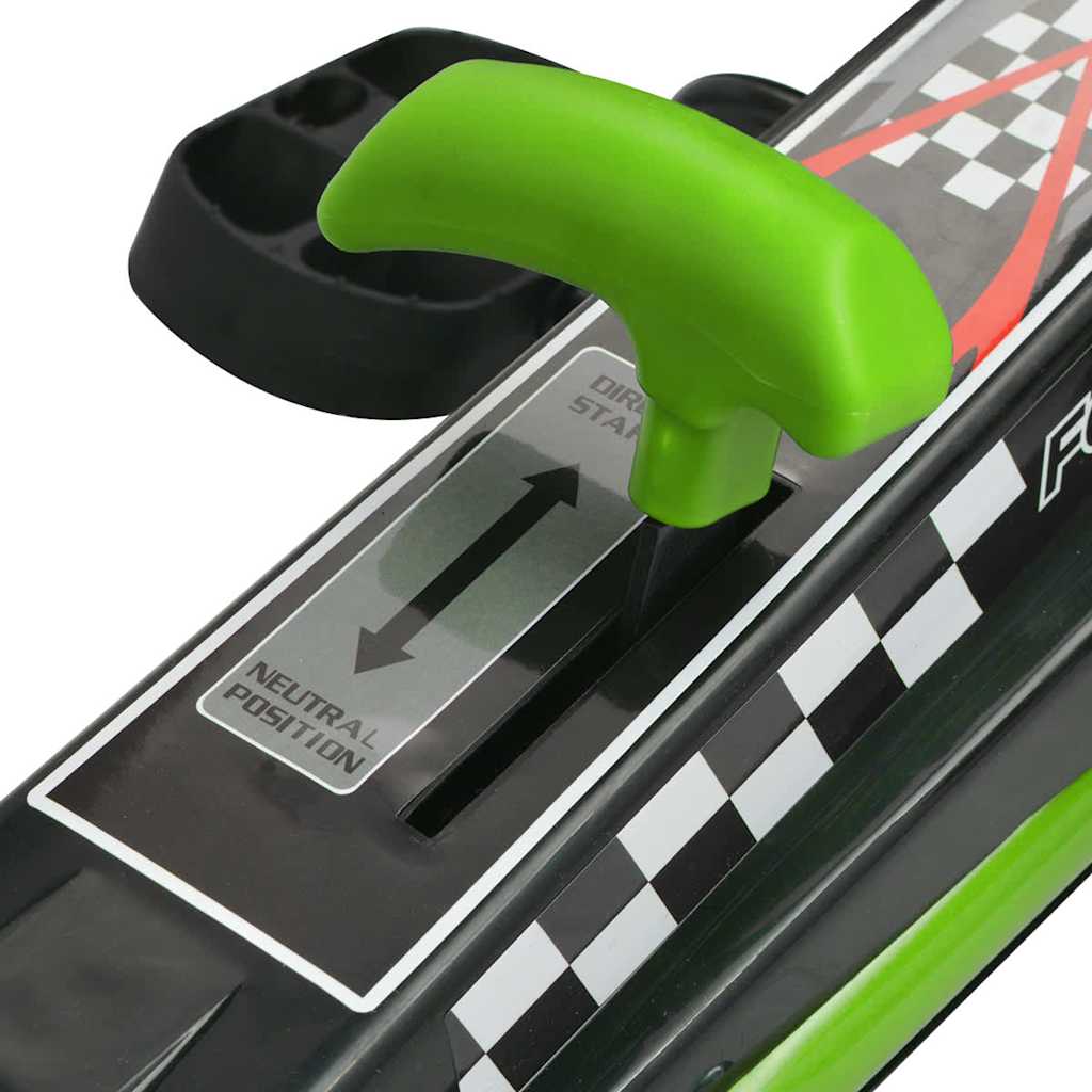 Pedal Go Kart With Adjustable Seat Green