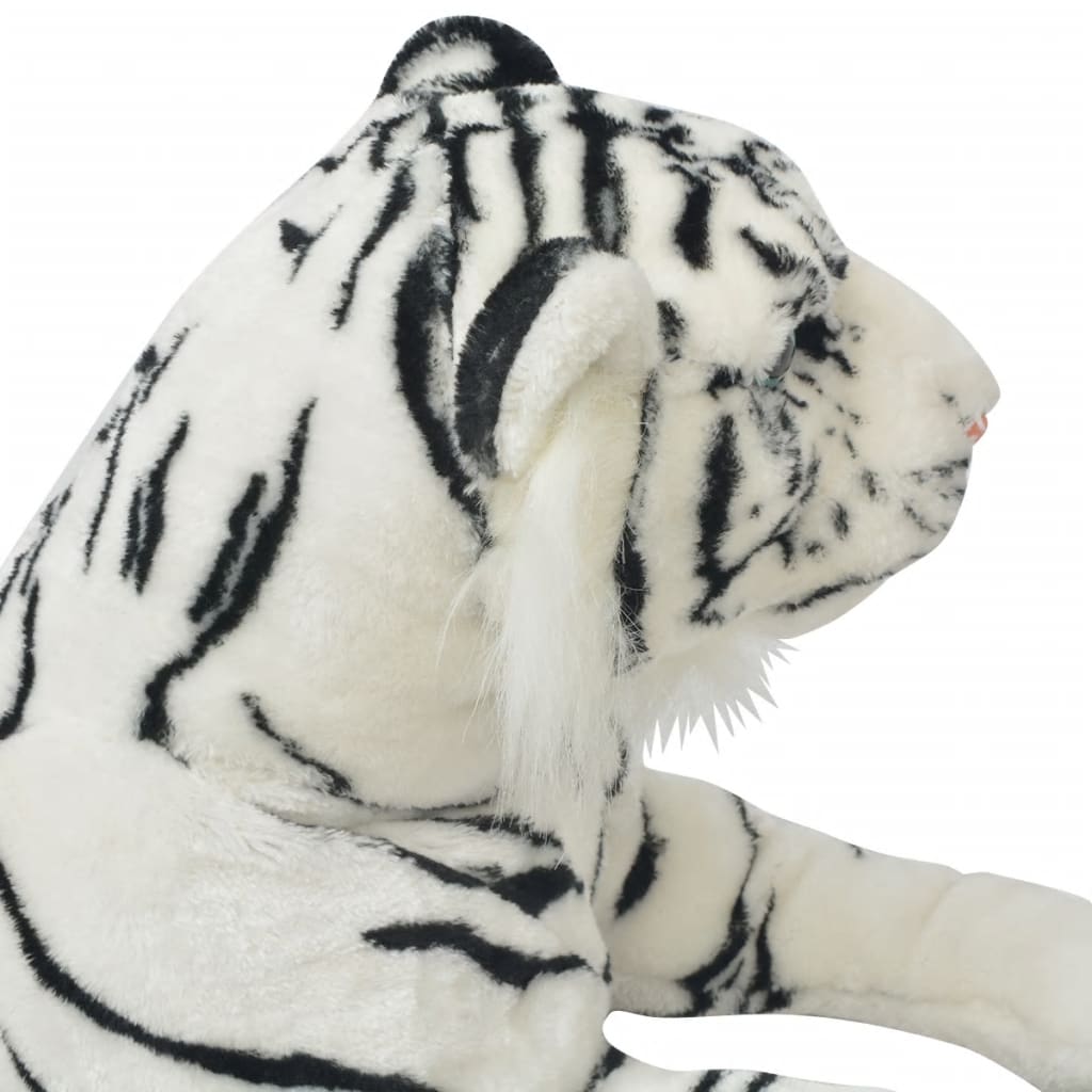 Tiger Toy Plush White Xxl