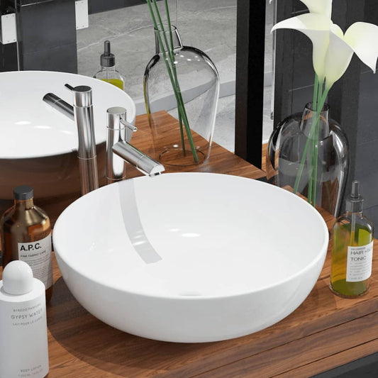 Basin Round Ceramic 41.5X13.5 Cm