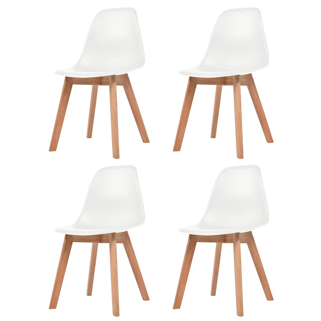 Dining Chairs 6 Pcs Plastic