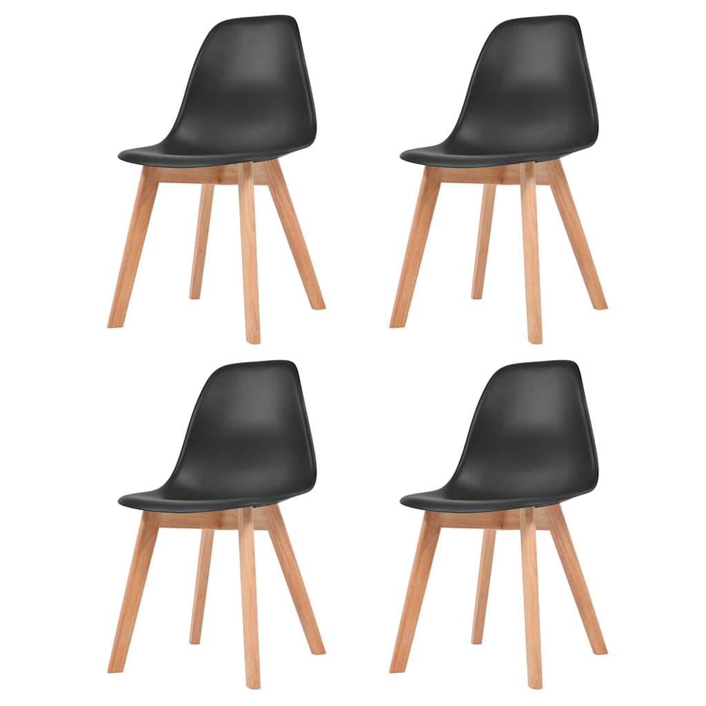 Dining Chairs 6 Pcs Plastic