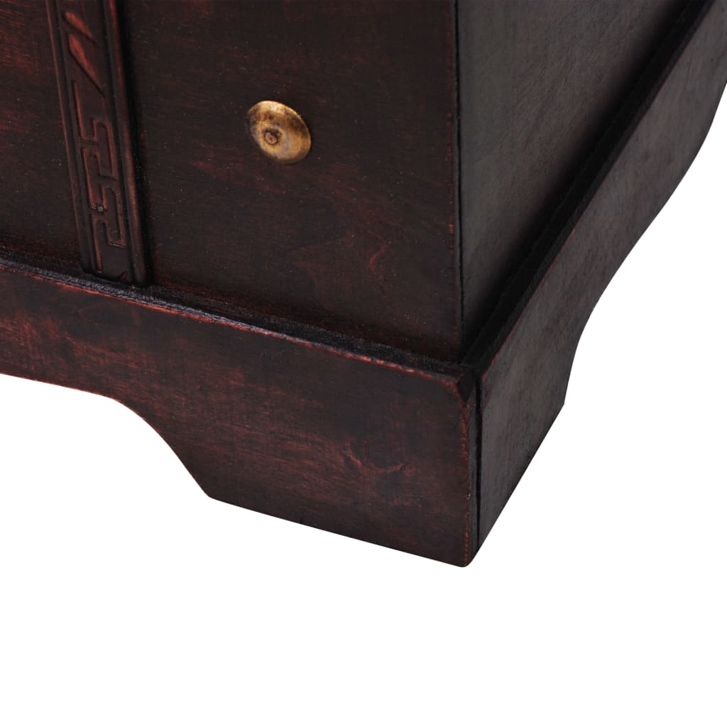 Vintage Treasure Chest Wood 66X38X40 Cm