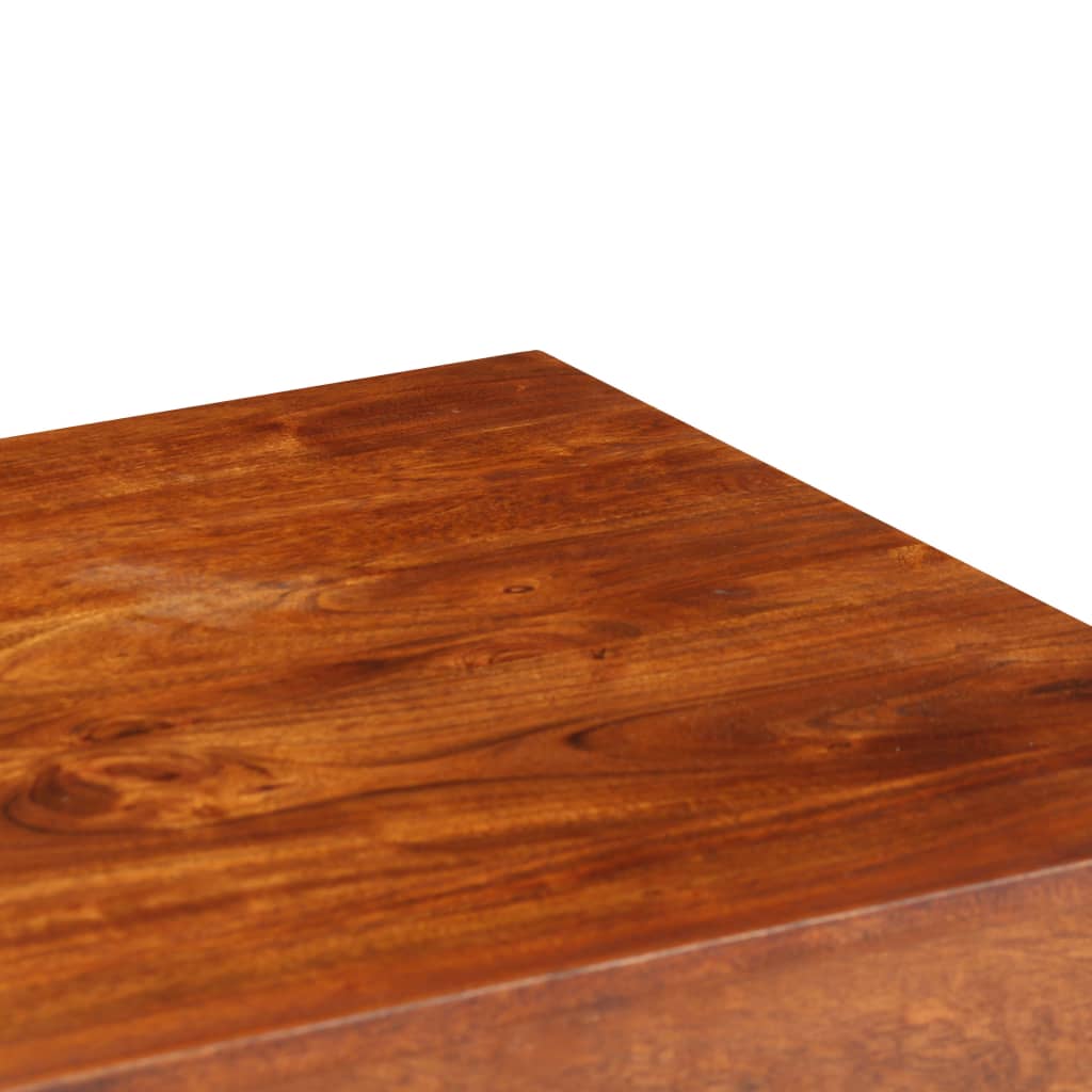 Desk Solid Acacia Wood Honey Finish 110X50X76 Cm