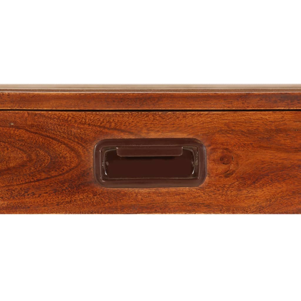 Desk Solid Acacia Wood Honey Finish 110X50X76 Cm