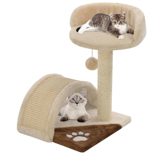 Cat Tree With Sisal Scratching Post