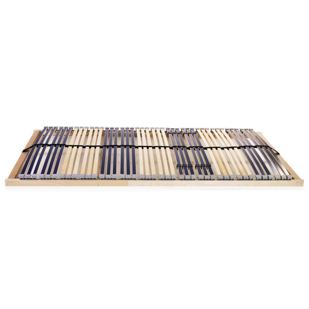 Slatted Bed Base Without Mattress With 42 Slats 7 Zones