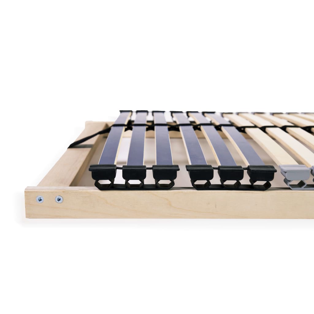 Slatted Bed Base Without Mattress With 42 Slats 7 Zones