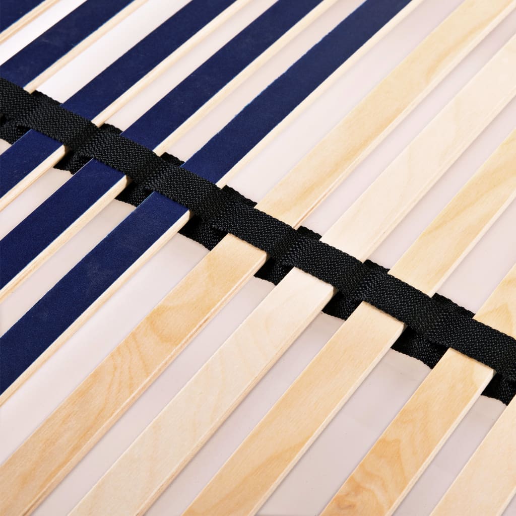 Slatted Bed Base Without Mattress With 42 Slats 7 Zones