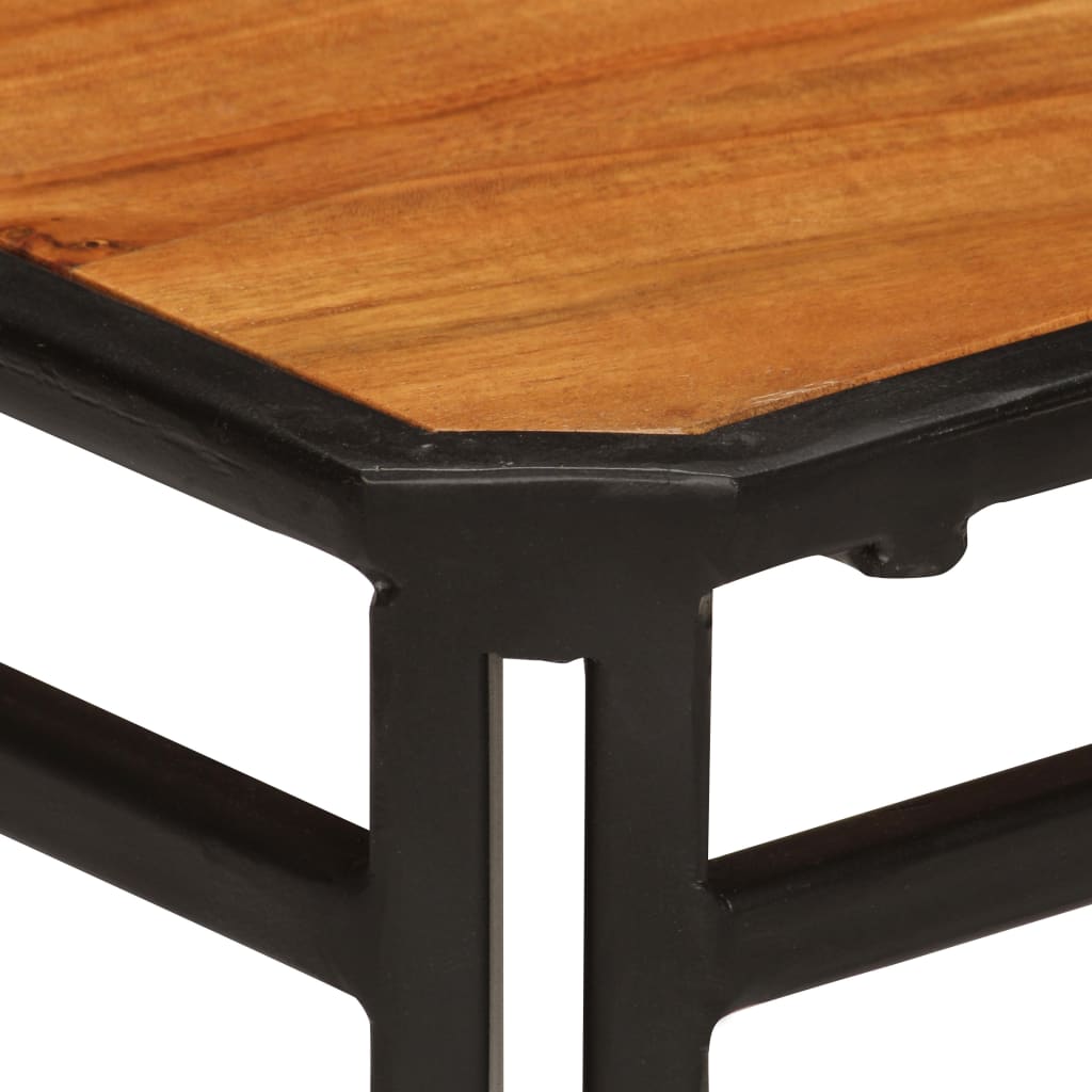 Dining Chairs 2 Pcs Solid Acacia Wood
