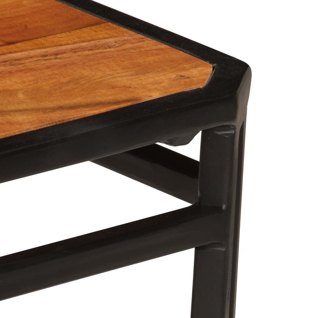 Dining Chairs 2 Pcs Solid Acacia Wood