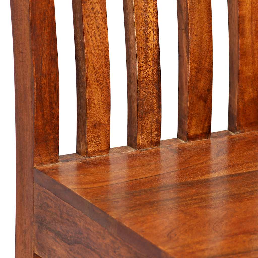 Dining Chairs 4 Pcs Solid Wood Modern