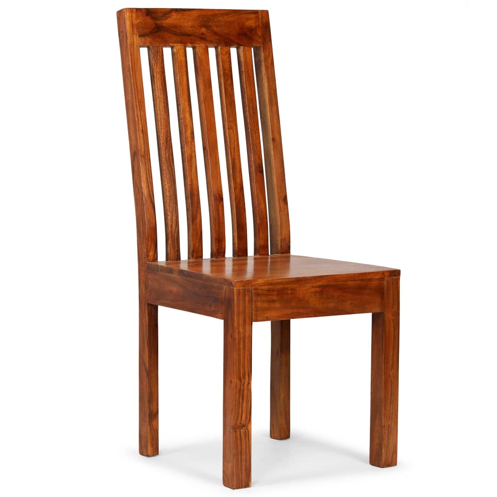 Dining Chairs 4 Pcs Solid Wood Modern