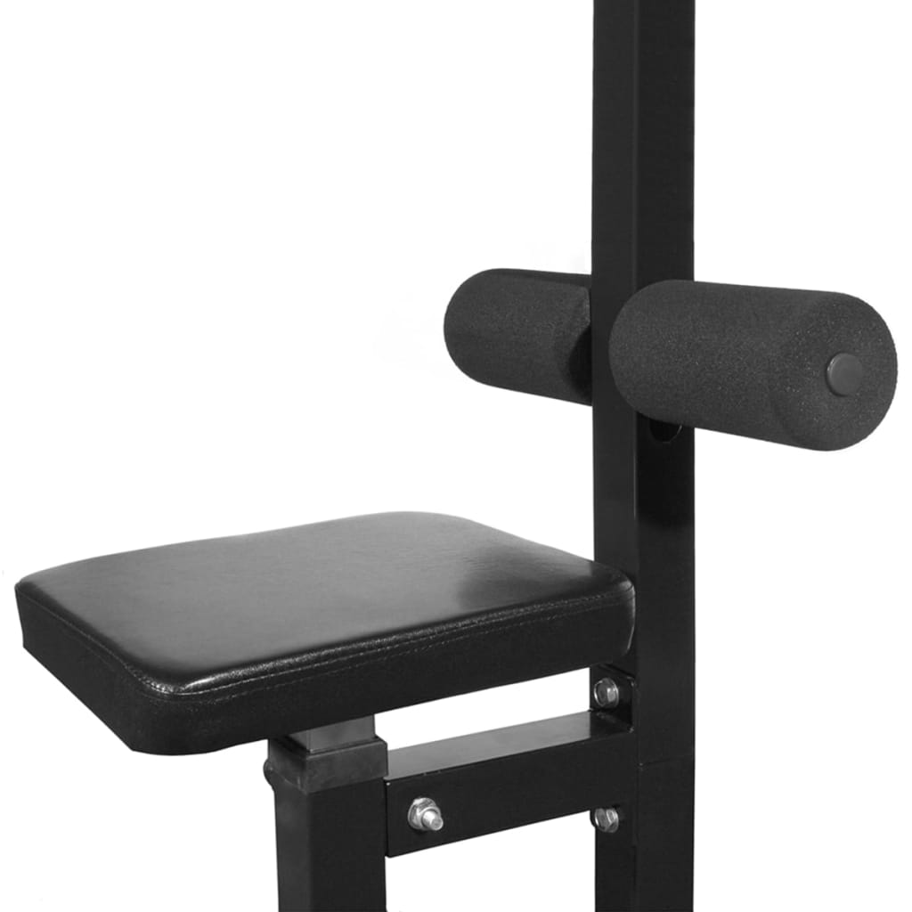 Power Tower With Barbell And Dumbbell Set 30.5 Kg