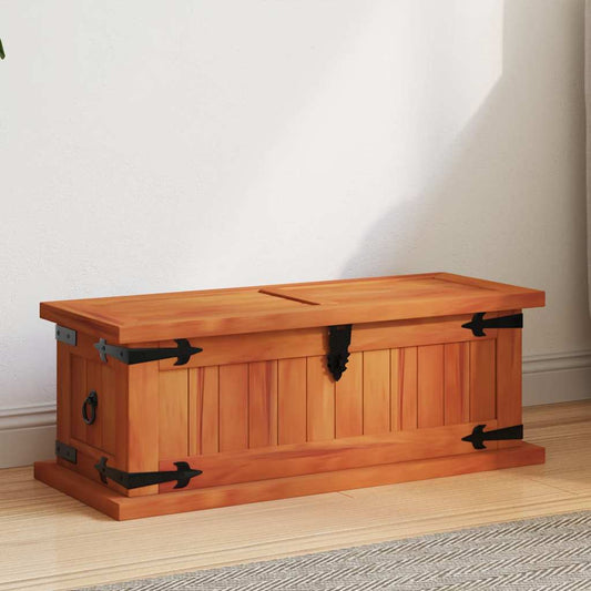 Storage Chest Solid Acacia Wood