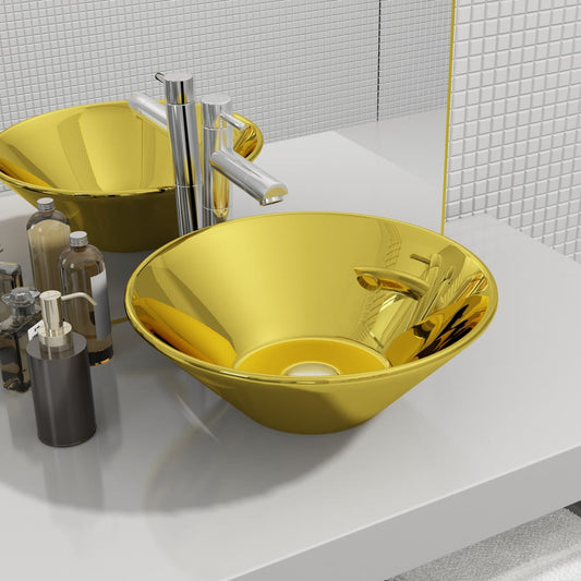 Wash Basin 42X14 Cm Ceramic