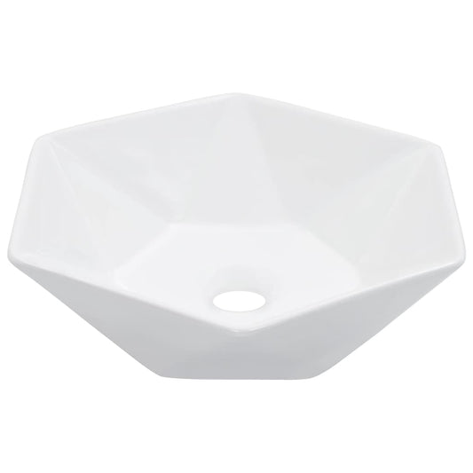 Wash Basin 41X36.5X12 Cm Ceramic