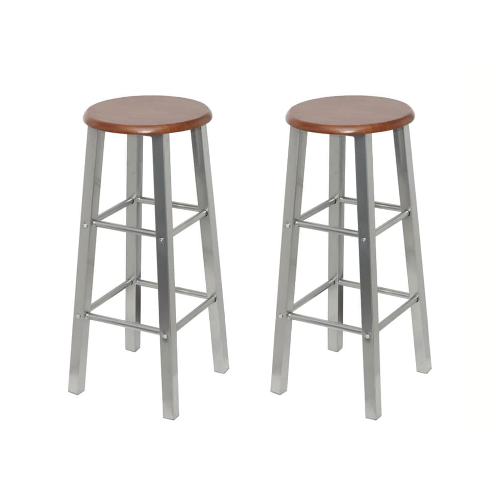 Bar Stools 2 Pcs Mdf