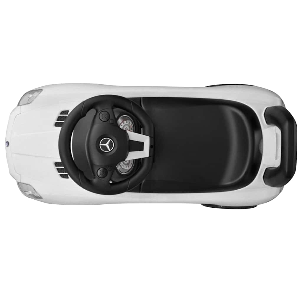 Foot-Powered Kids Car White