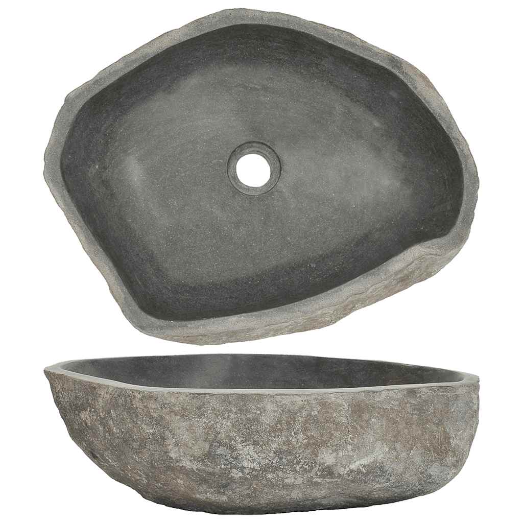 Basin River Stone Oval (45-53)X(34-41) Cm