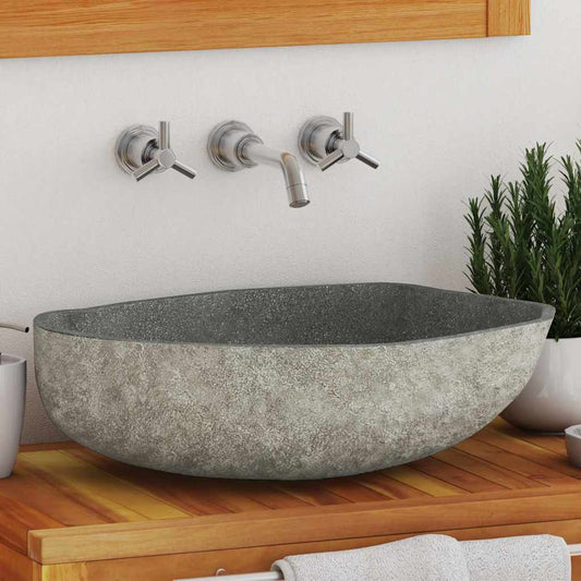 Basin River Stone Oval (45-53)X(34-41) Cm