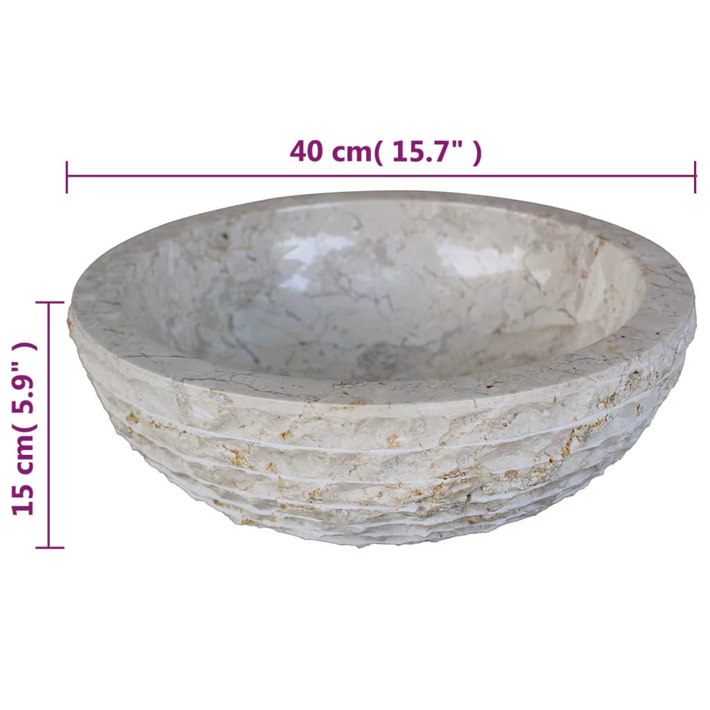 Basin Marble 40 Cm