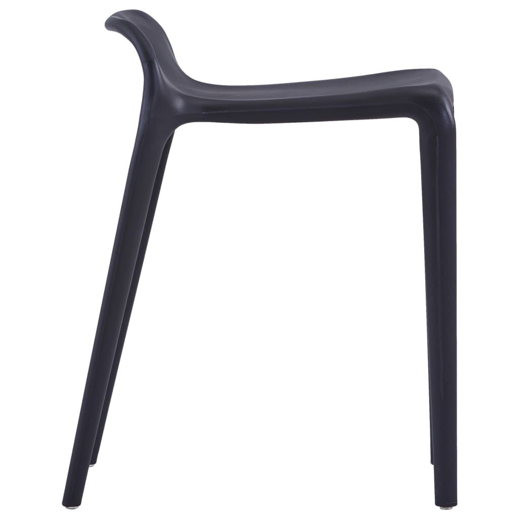 Stackable Stools 4 Pcs Plastic