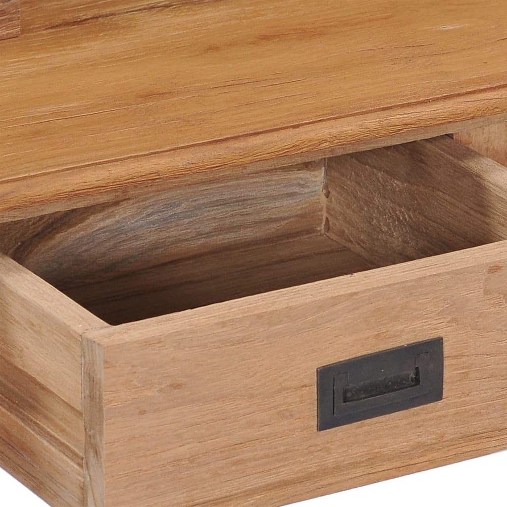 Desk 90X50X100 Cm Solid Teak Wood