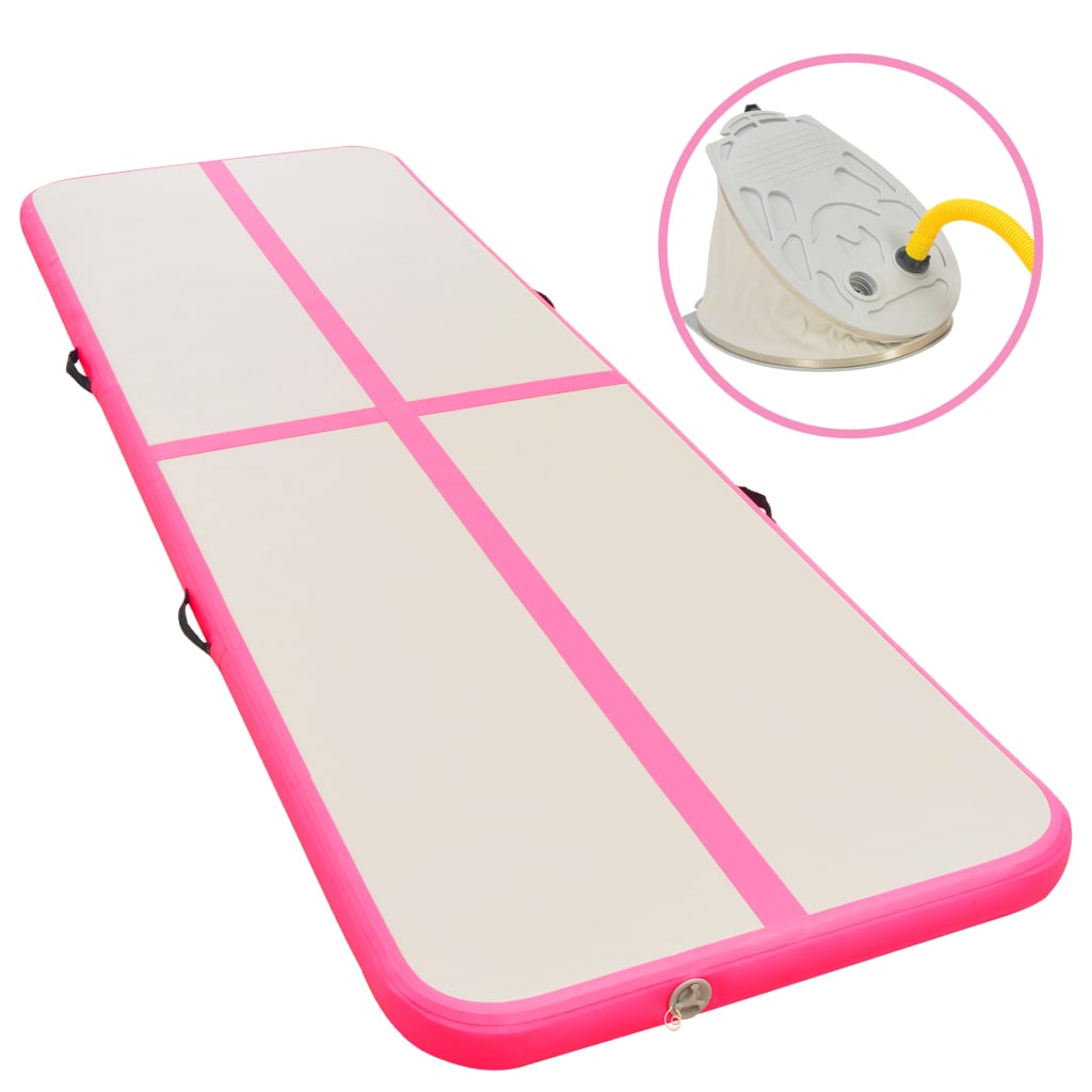 Inflatable Gymnastics Mat With Pump Pvc