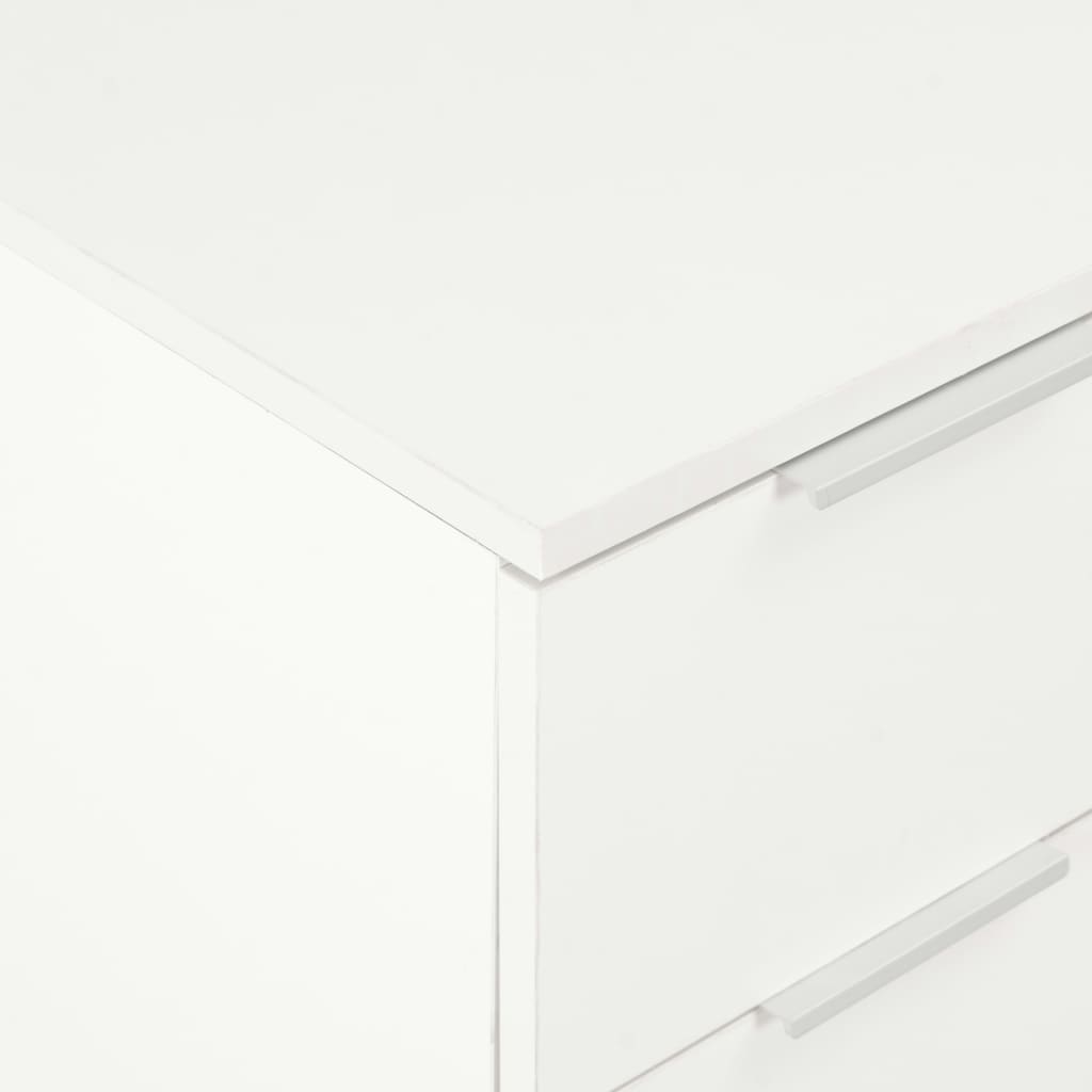 Sideboard High Gloss 60X35X80 Cm Engineered Wood