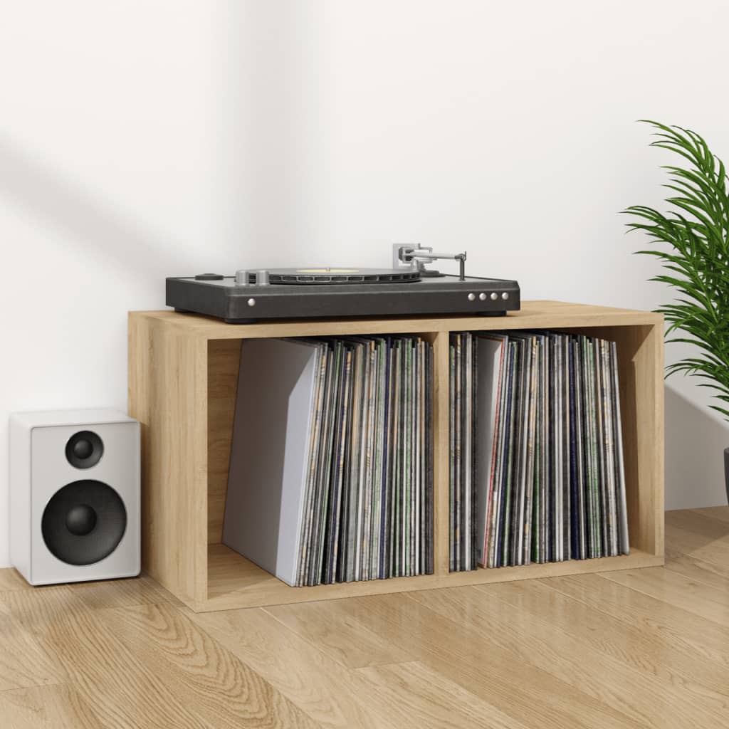 Lp Storage Box 71X34X36 Cm Engineered Wood
