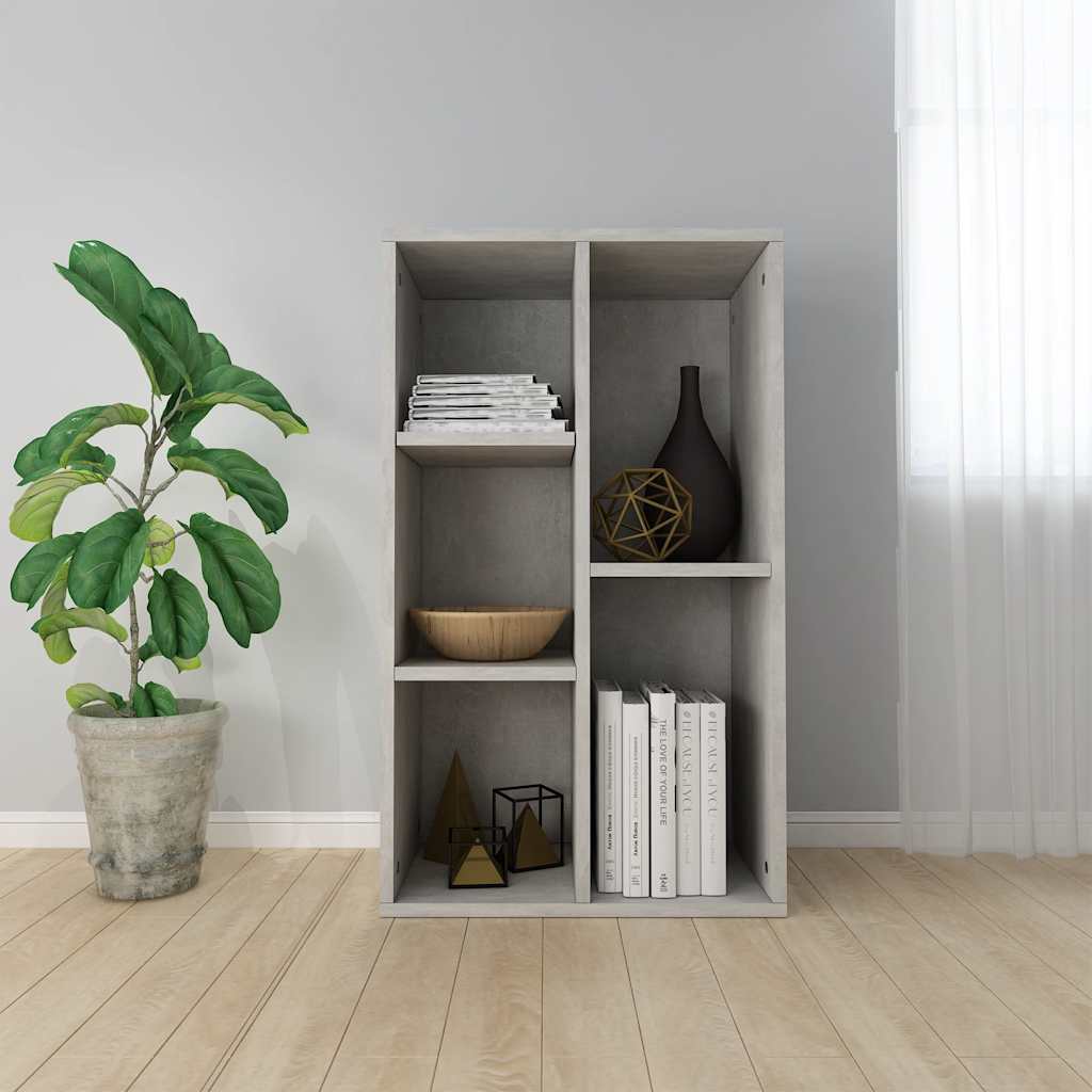 Bookcase 50X25X80 Cm Engineered Wood