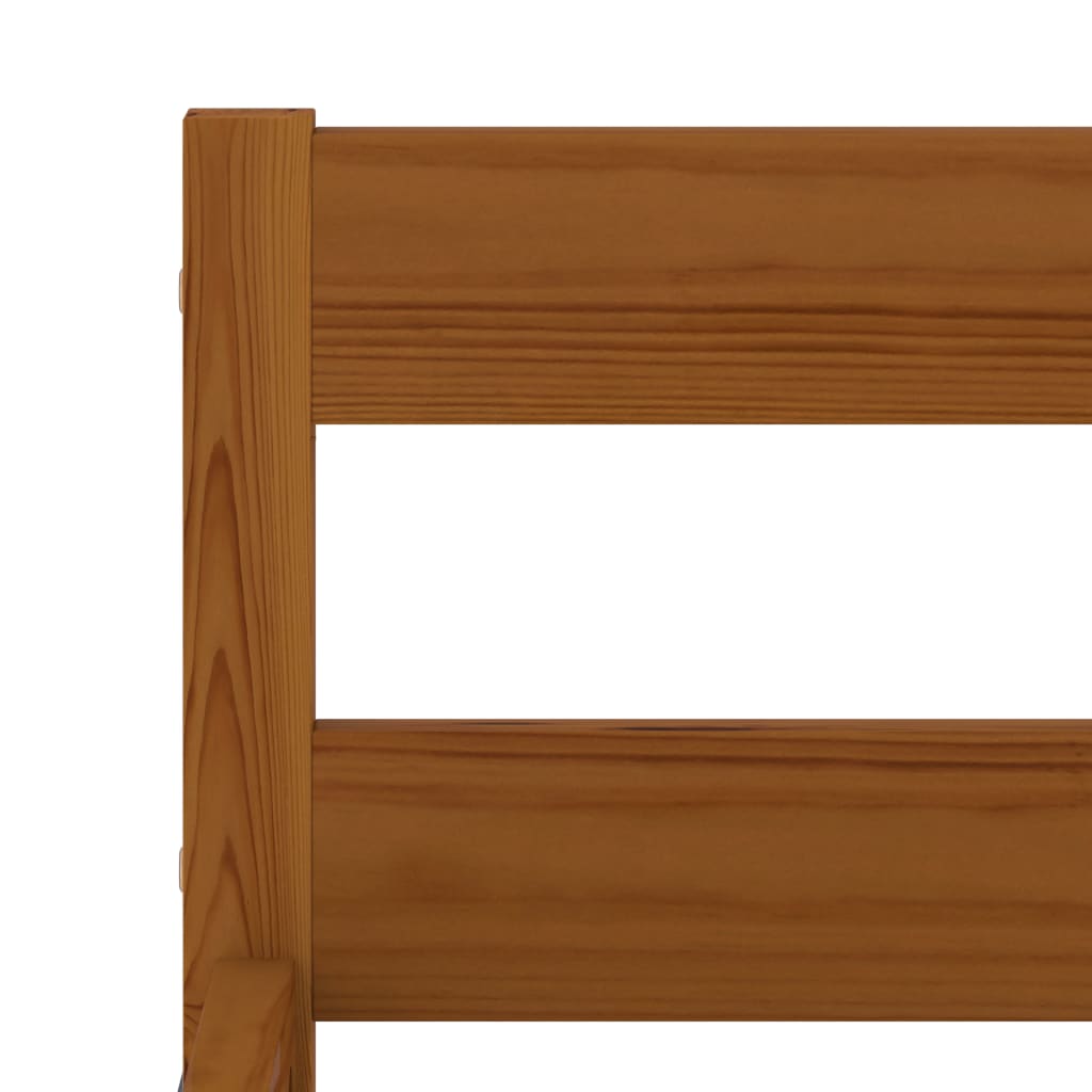 Bed Frame Without Mattress Solid Pine Wood