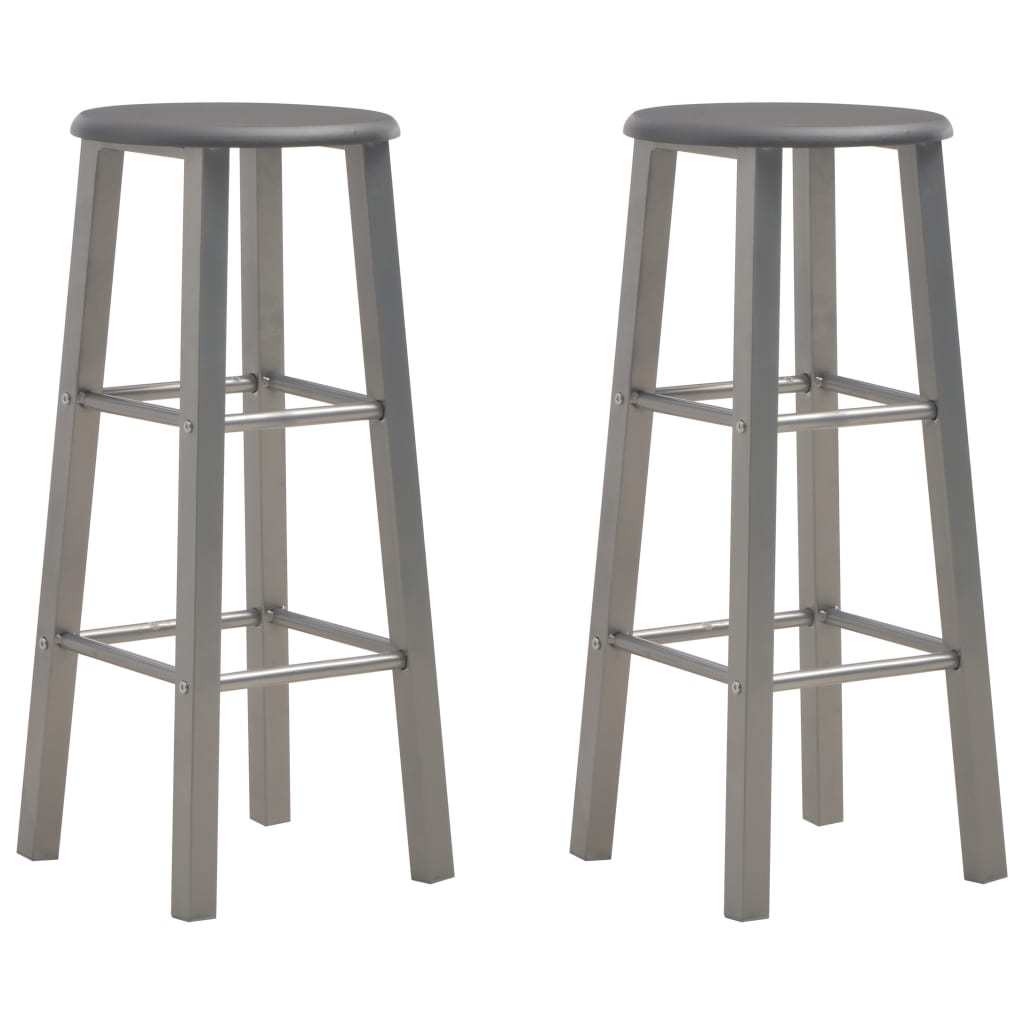 Bar Stools 2 Pcs Mdf