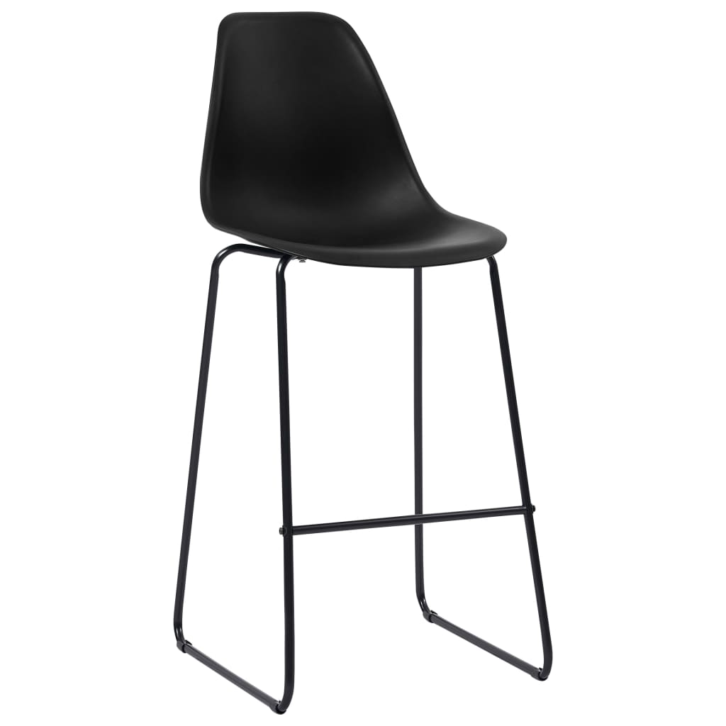 Bar Chairs 2 Pcs Plastic