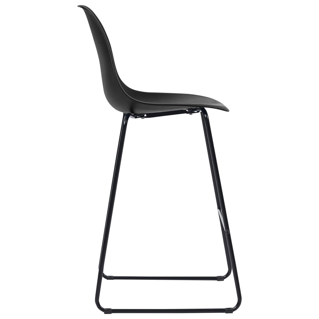 Bar Chairs 2 Pcs Plastic